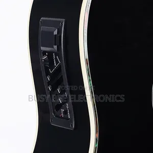 41-Inch Folk Electric Eq Acoustic Guitar