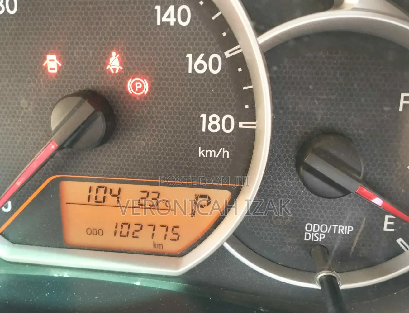Toyota Ractis 2014 Blue
