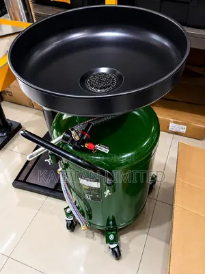 18 Gallon Portable Waste Oil Drain Tank 70l Garage Oil Collector
