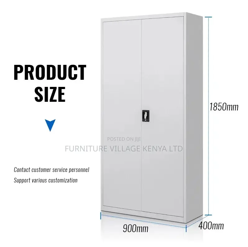 2-Steel Swing Door Office Cabinet.