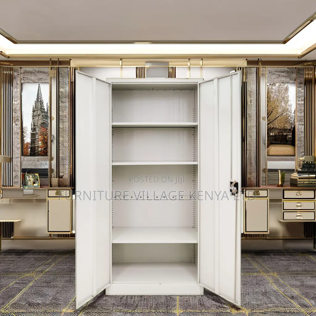 2-Steel Swing Door Office Cabinet.