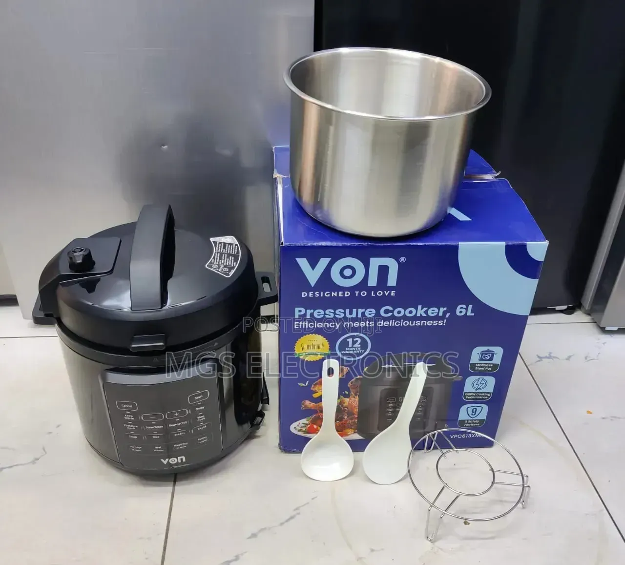 Von Pressure Cooker 6 Liters