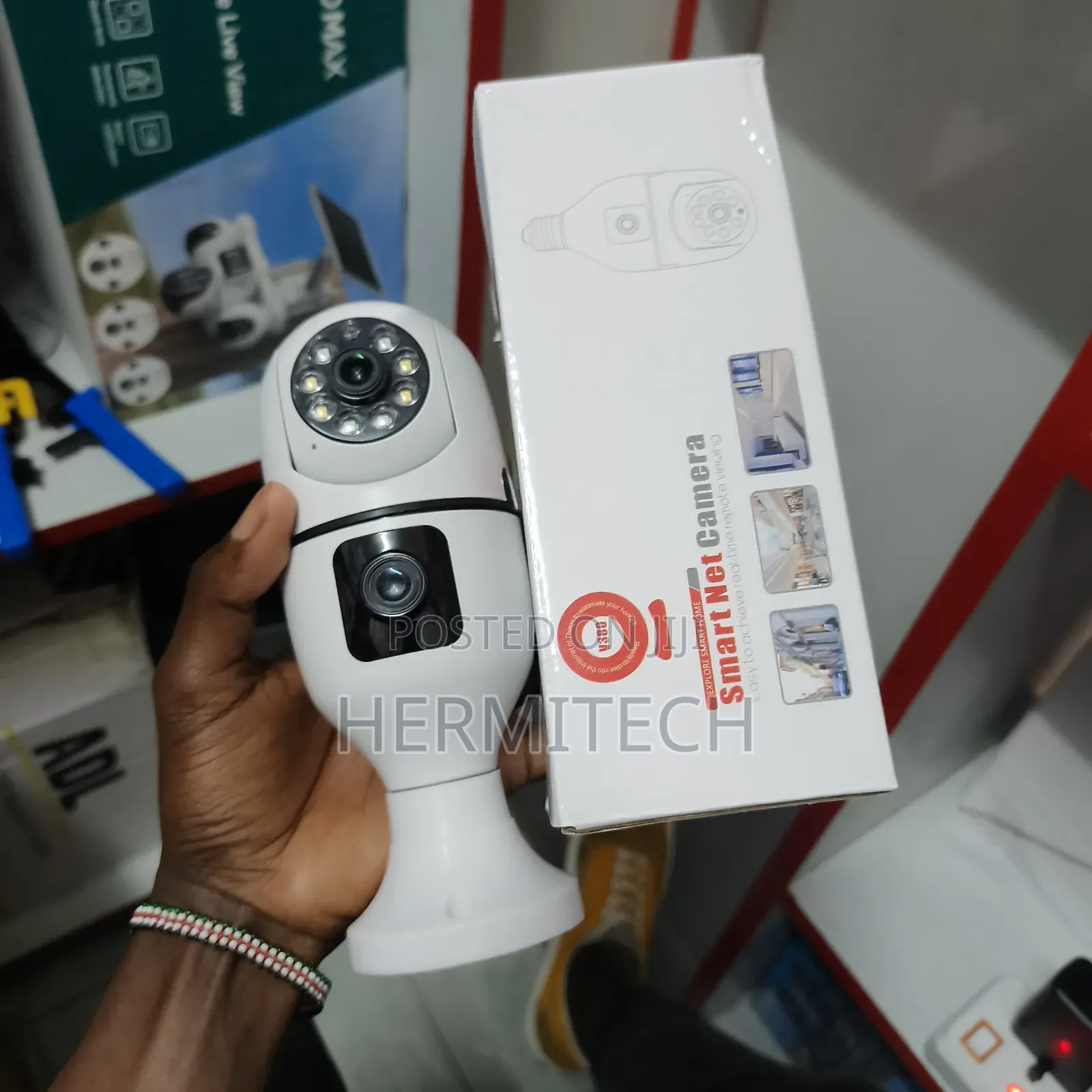 Wireless Indoor and Outdoor Wireless CCTV V380 Pro 4mp