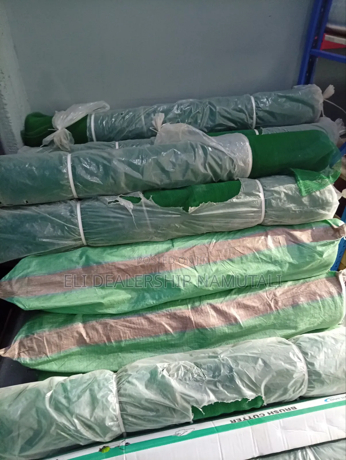 Uv-Stabilized Green Scaffolding Net for Site Protection