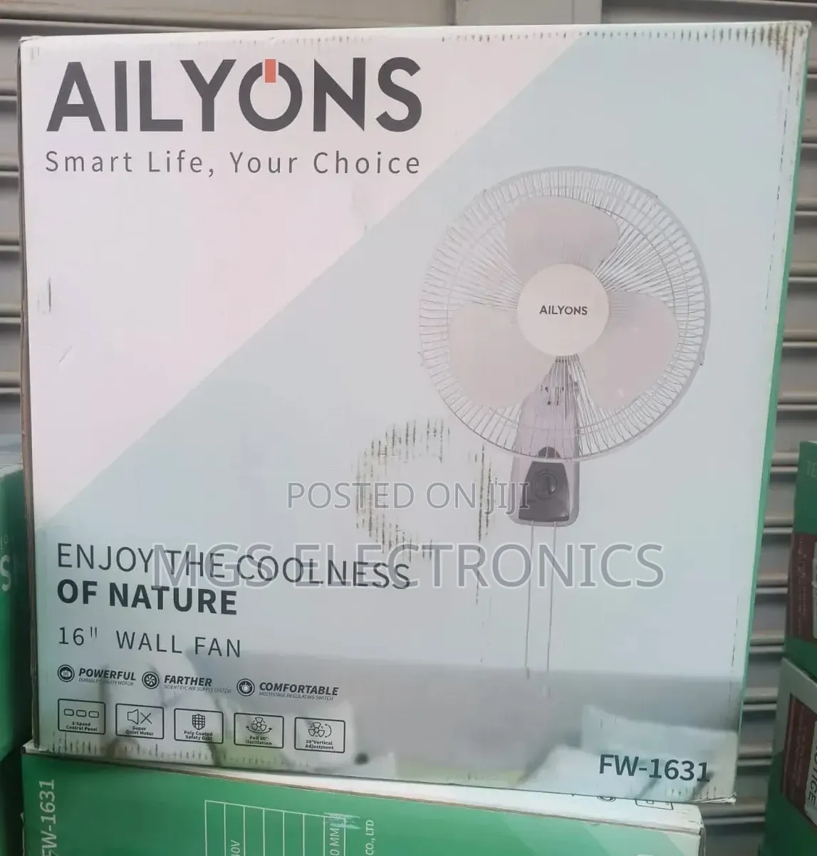 Ailyons 16 Inches Wall Fan