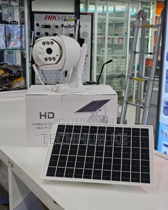 Solar Powered 4g PTZ Camera Outdoor Security Camera With Night Vision