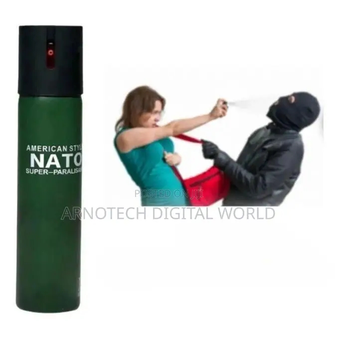 Black Nato Pepper Spray