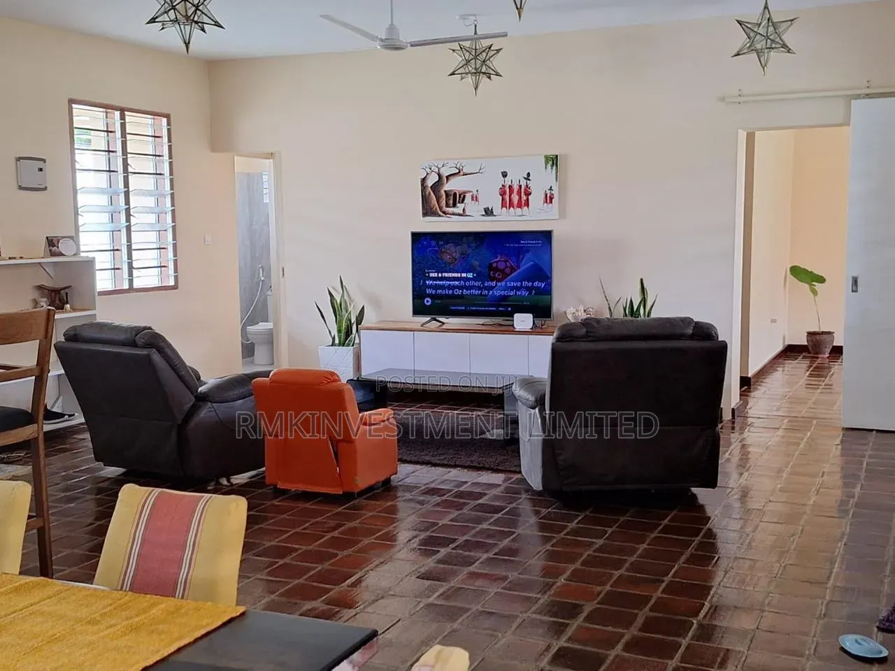 Furnished 3bdrm Villa in Rmk, Diani for sale
