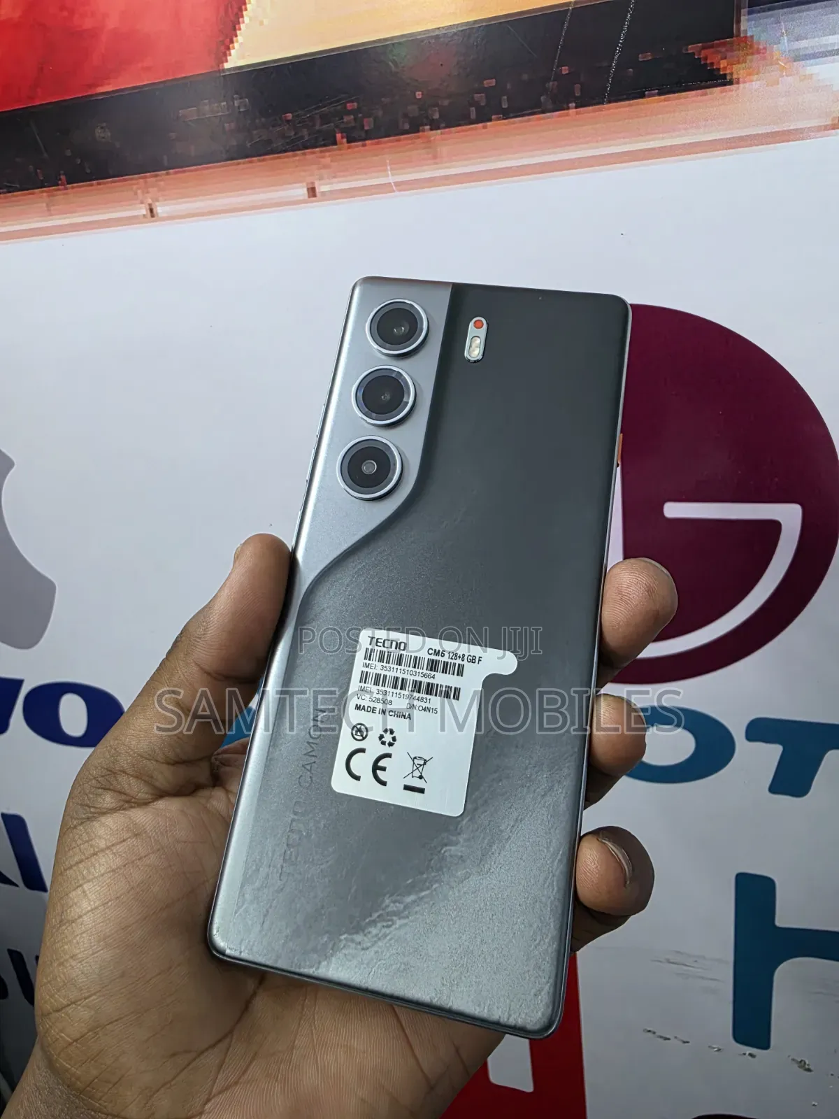 Tecno Camon 40 128 GB Gray