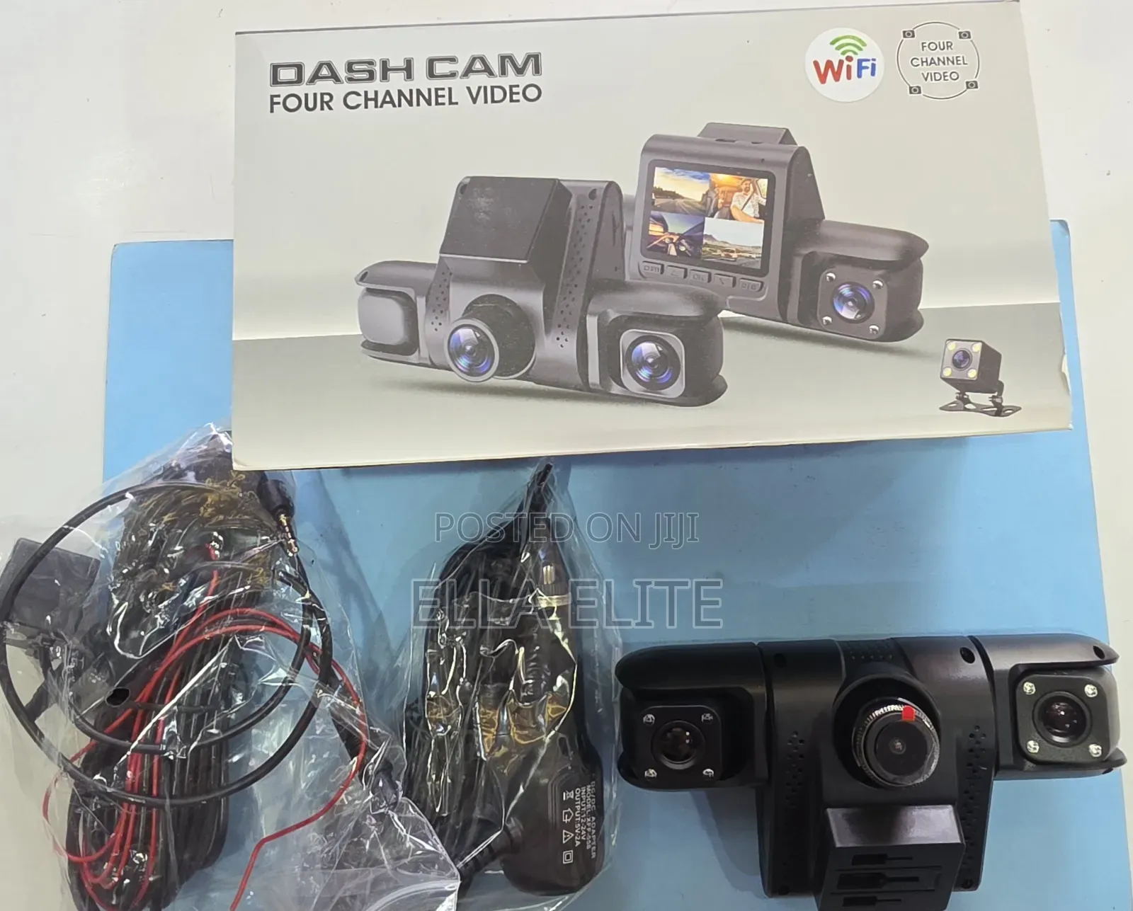 D43 4lens Dash Camera With Wifi