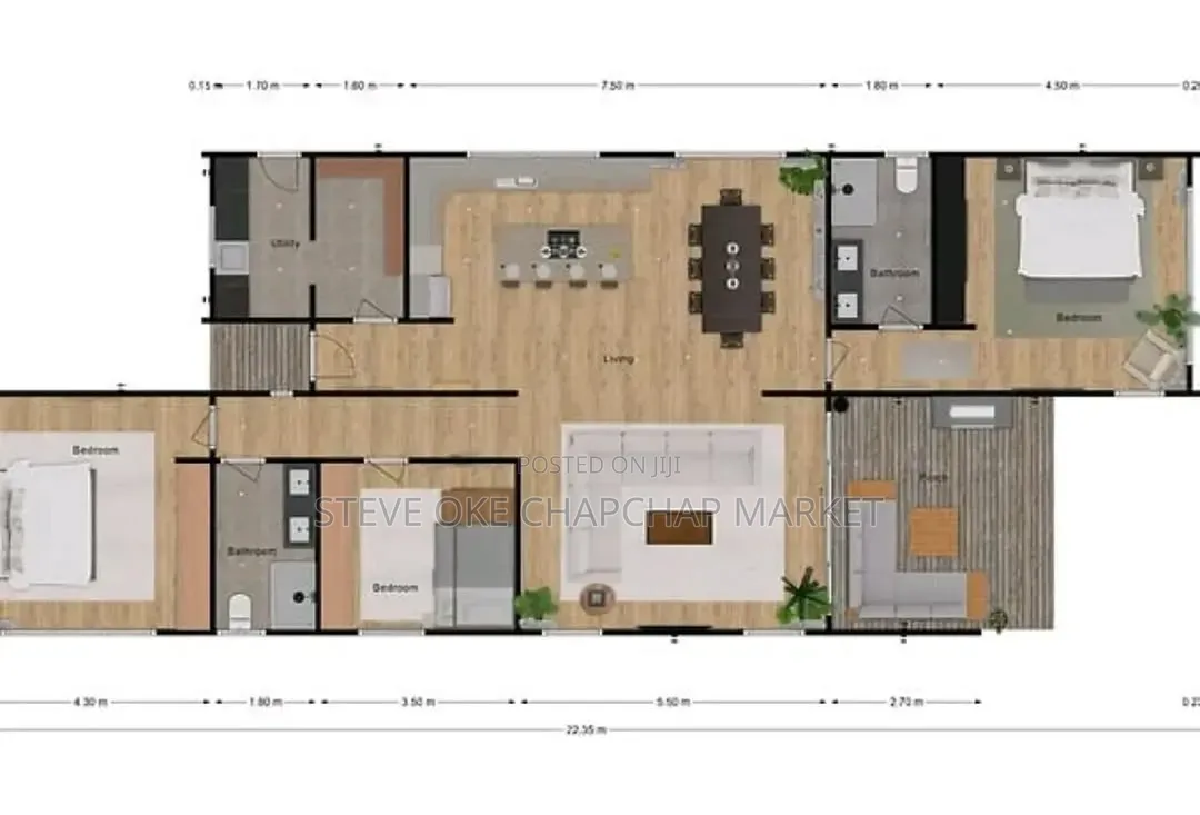 3bdrm House in Nairobi Cbd for sale