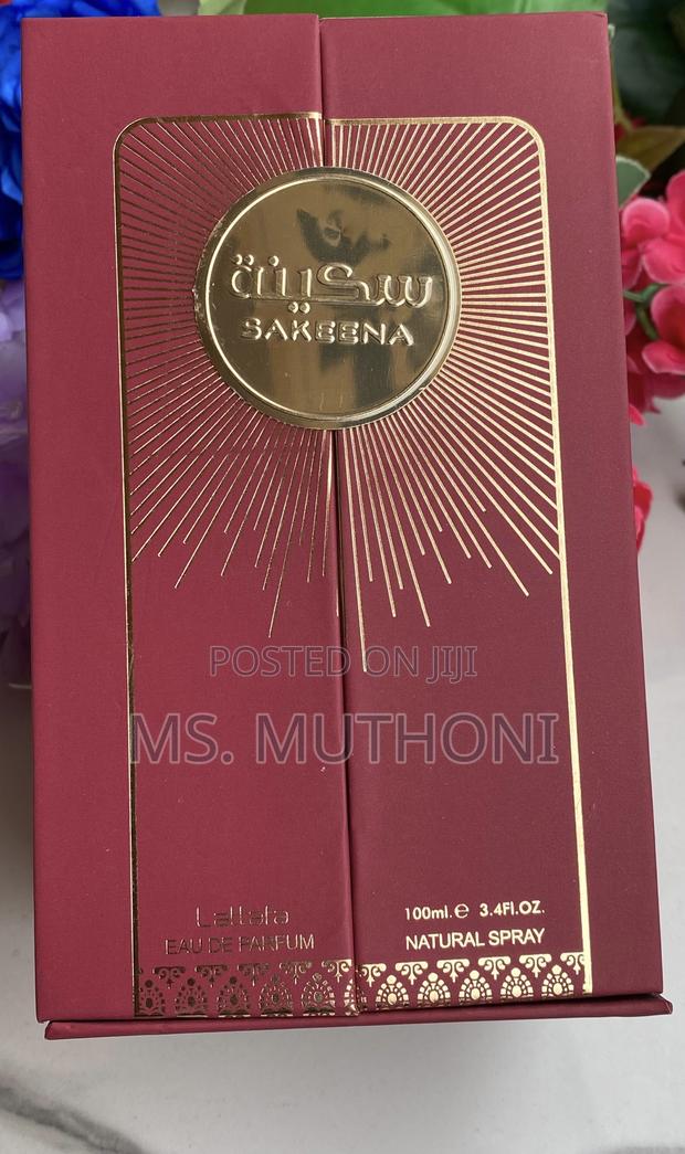 100ml Bottle of Lattafa Sakeena Eau De Parfum. - thumbnail 2