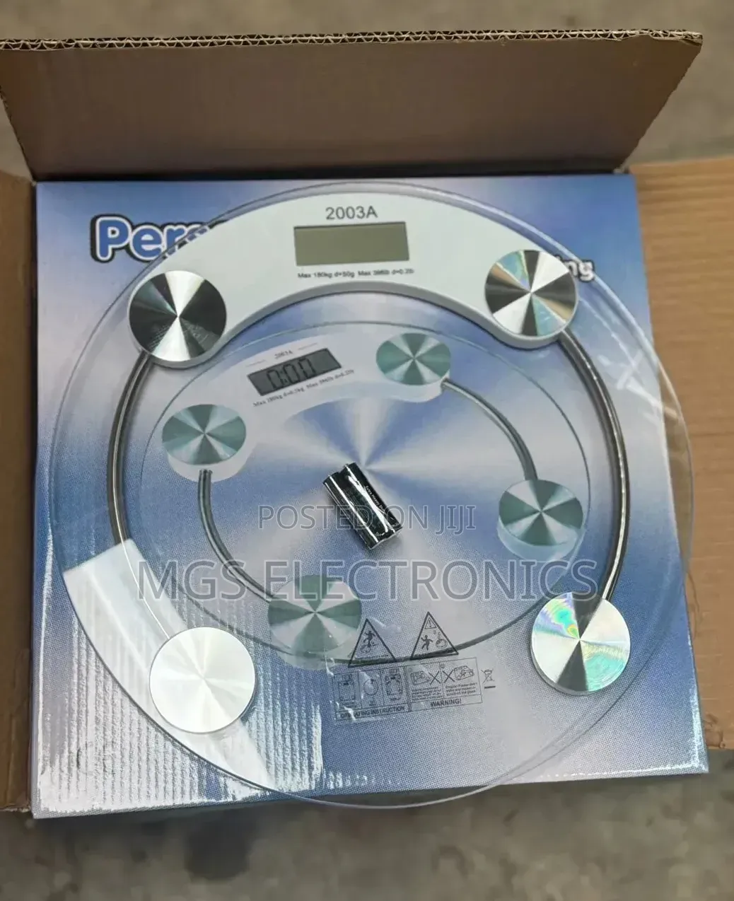 Glass Bathroom Scale
