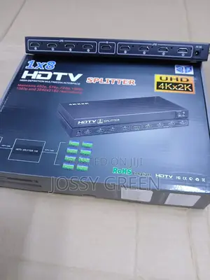 Hdmi 1x8 Splitter – 1 Input 8 Outputs Full Hd Video Distributor