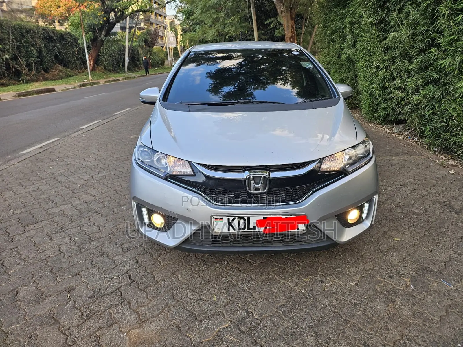 Honda Fit 2017 Silver
