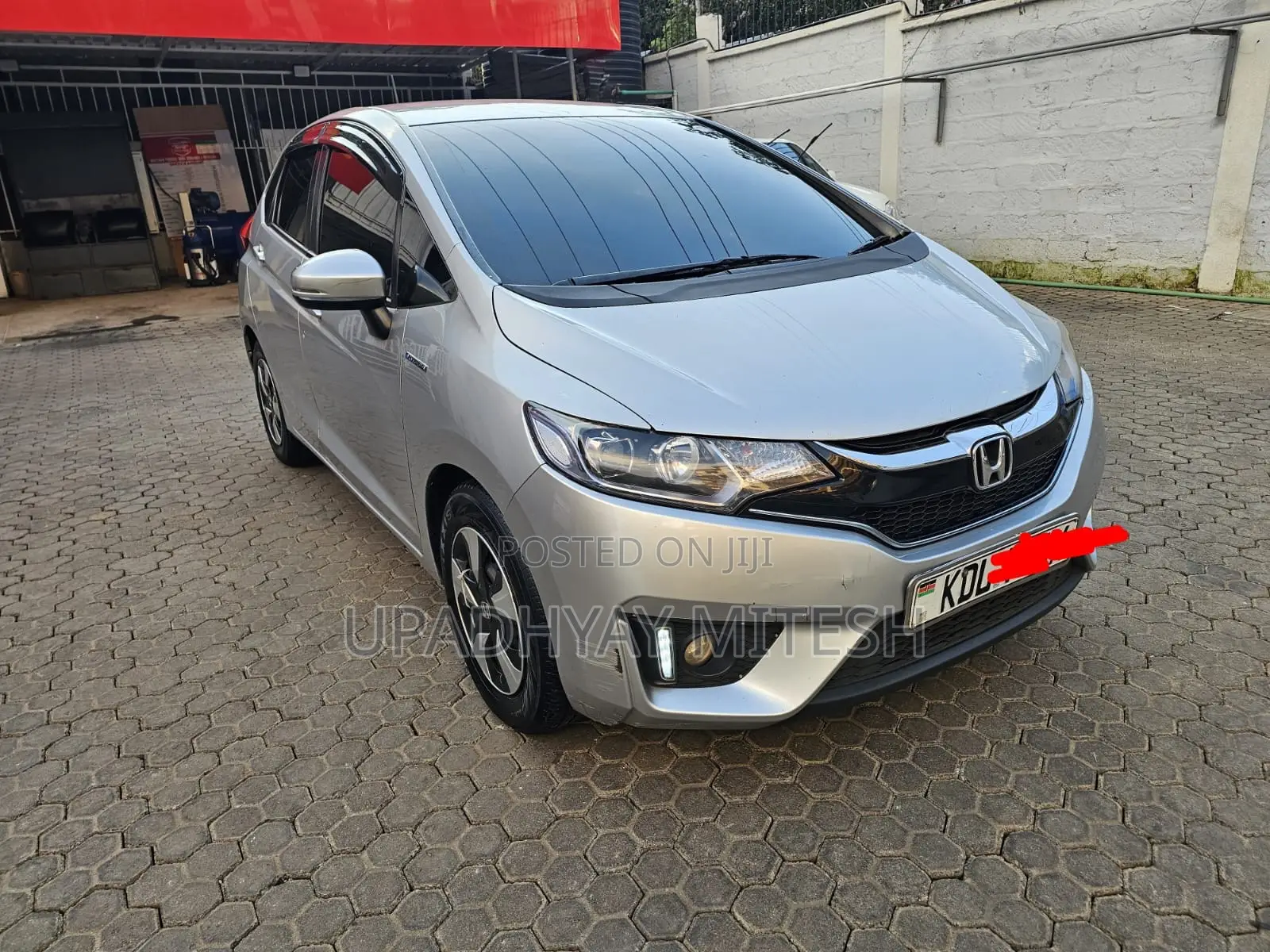 Honda Fit 2017 Silver
