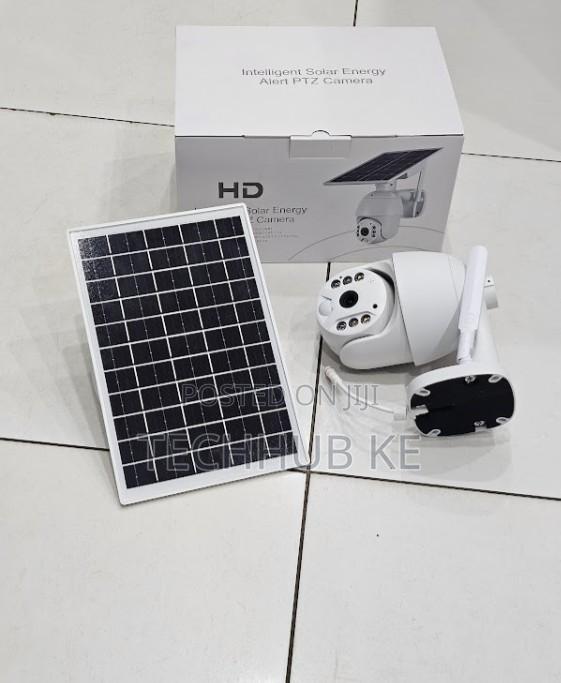Solar CCTV Camera Outdoor PTZ 4g Security Camera With Night Vision