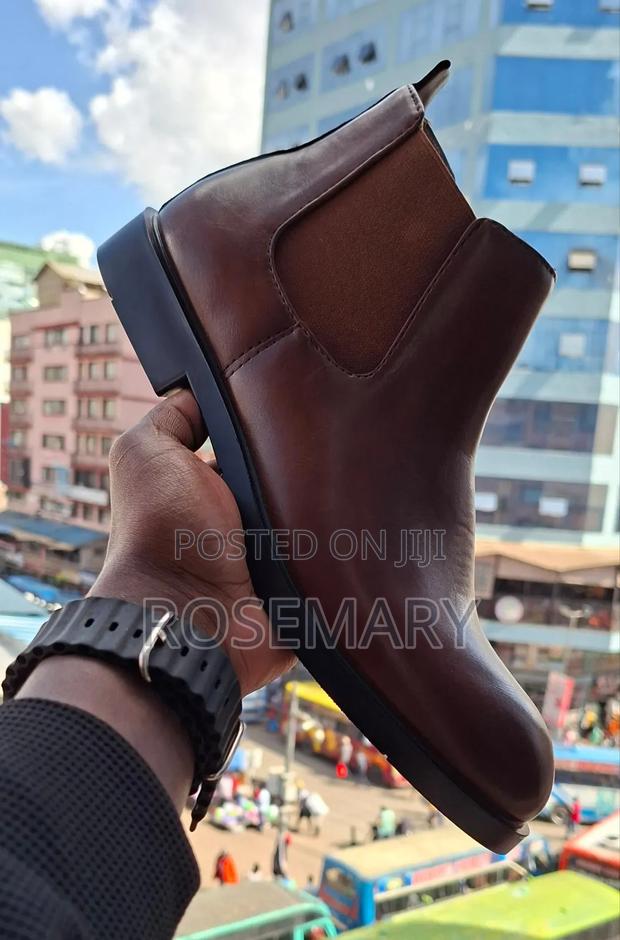 Men Leather Boots - thumbnail 2