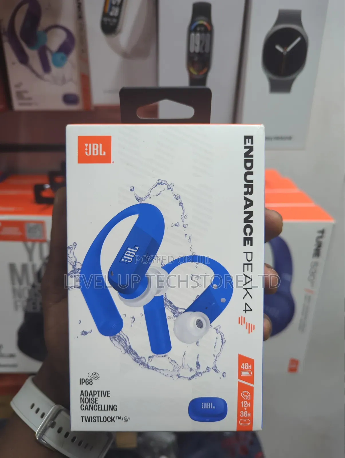 JBL Endurance Peak 4 Wireless Earbuds