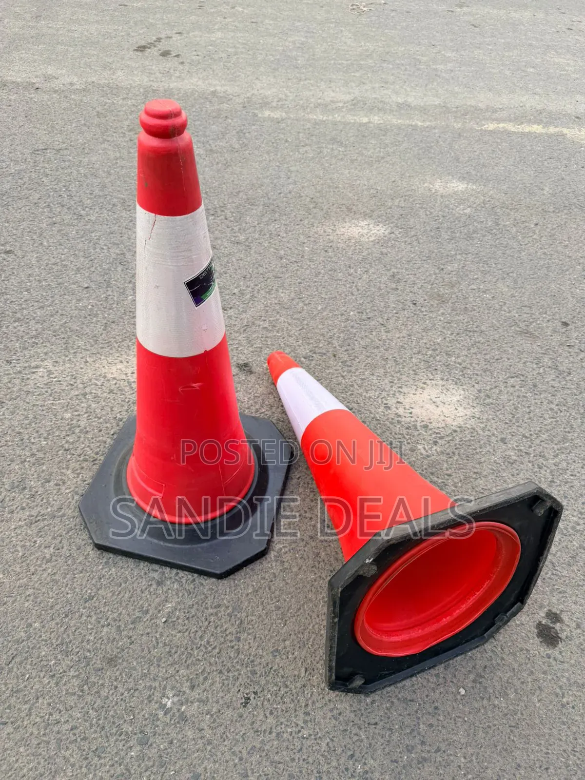 Traffic Reflective 75cm Cones