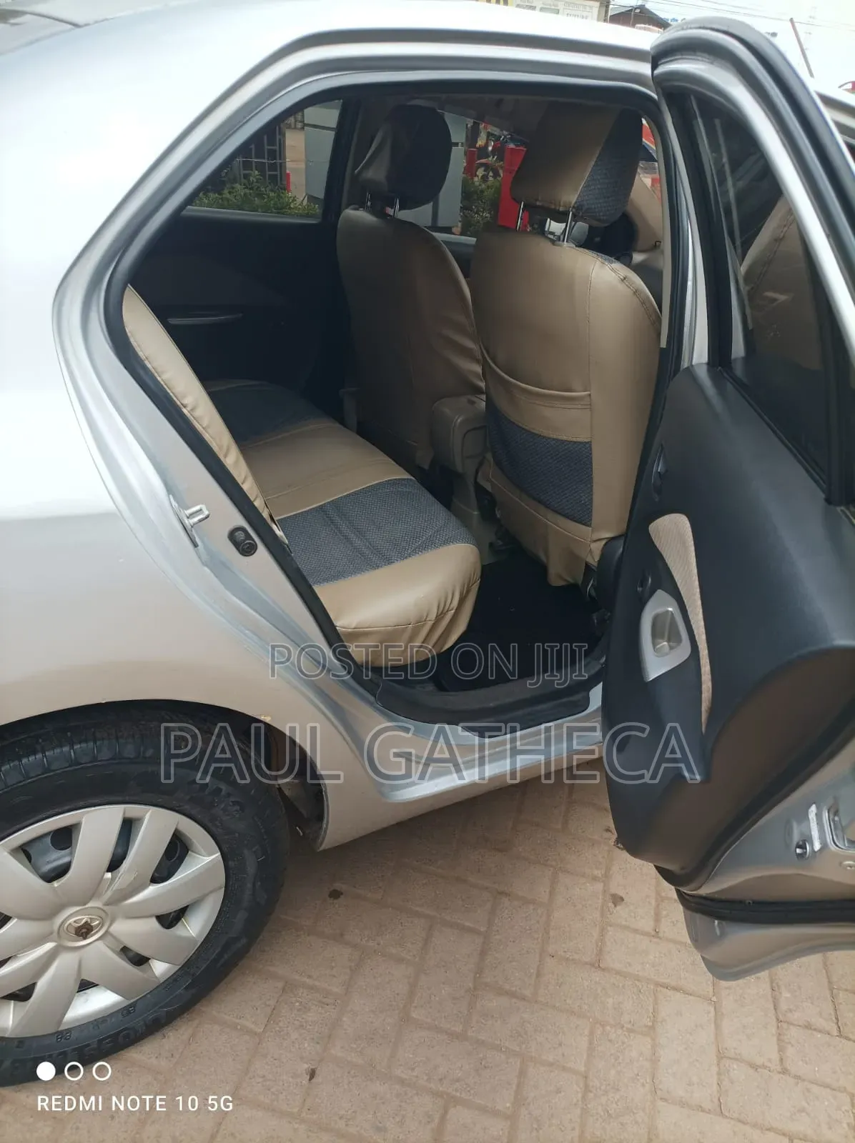 Toyota Belta 2008 Silver