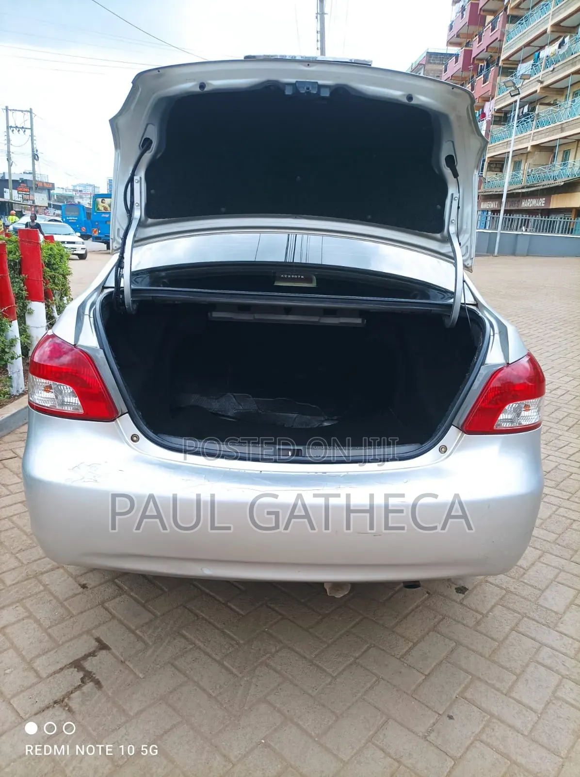 Toyota Belta 2008 Silver