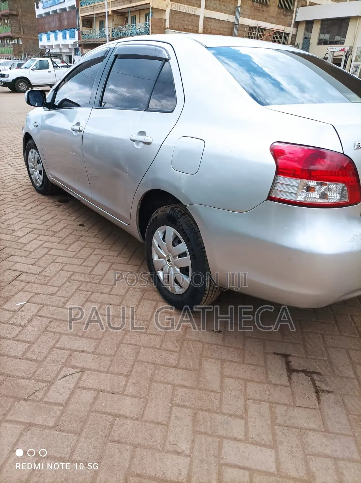 Toyota Belta 2008 Silver