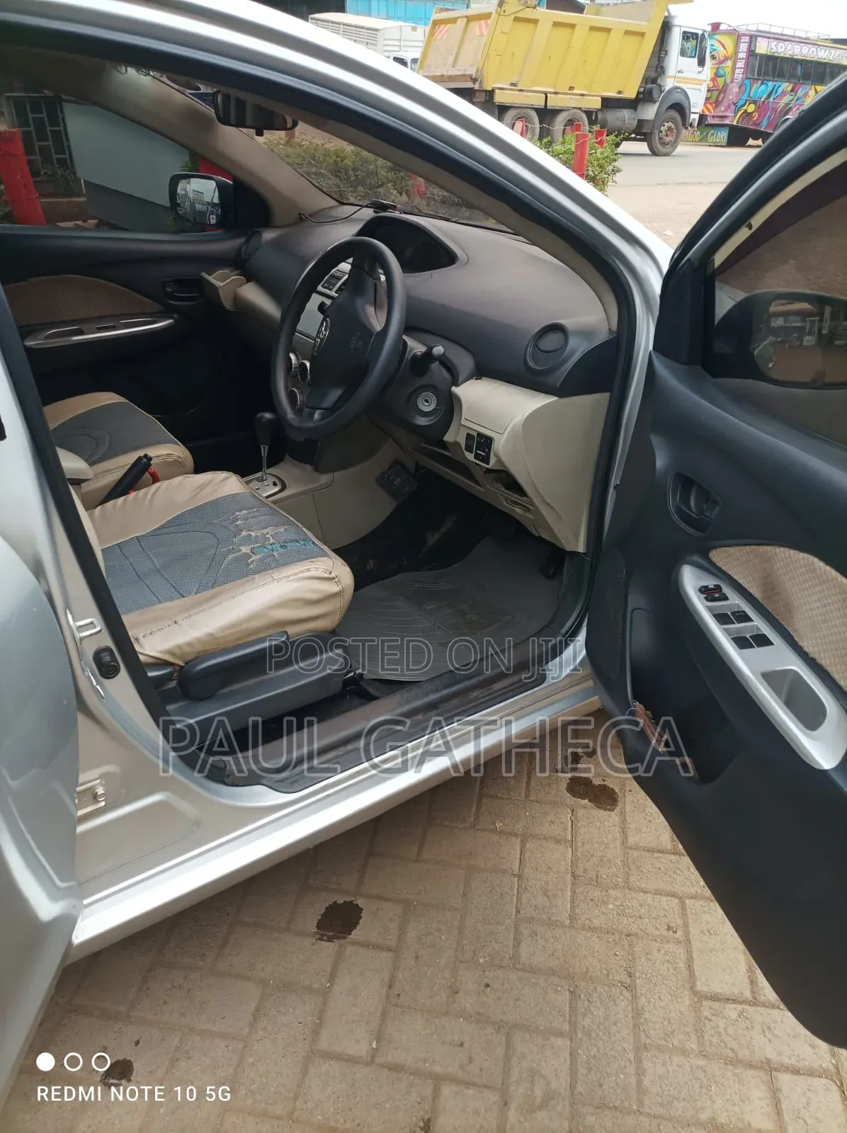 Toyota Belta 2008 Silver