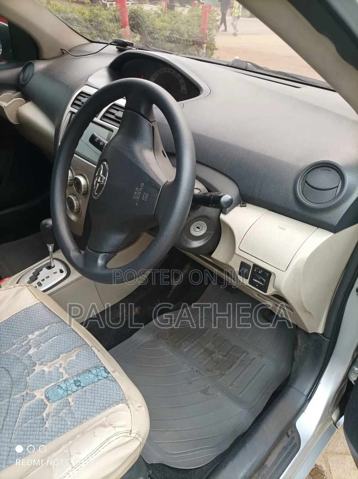 Toyota Belta 2008 Silver