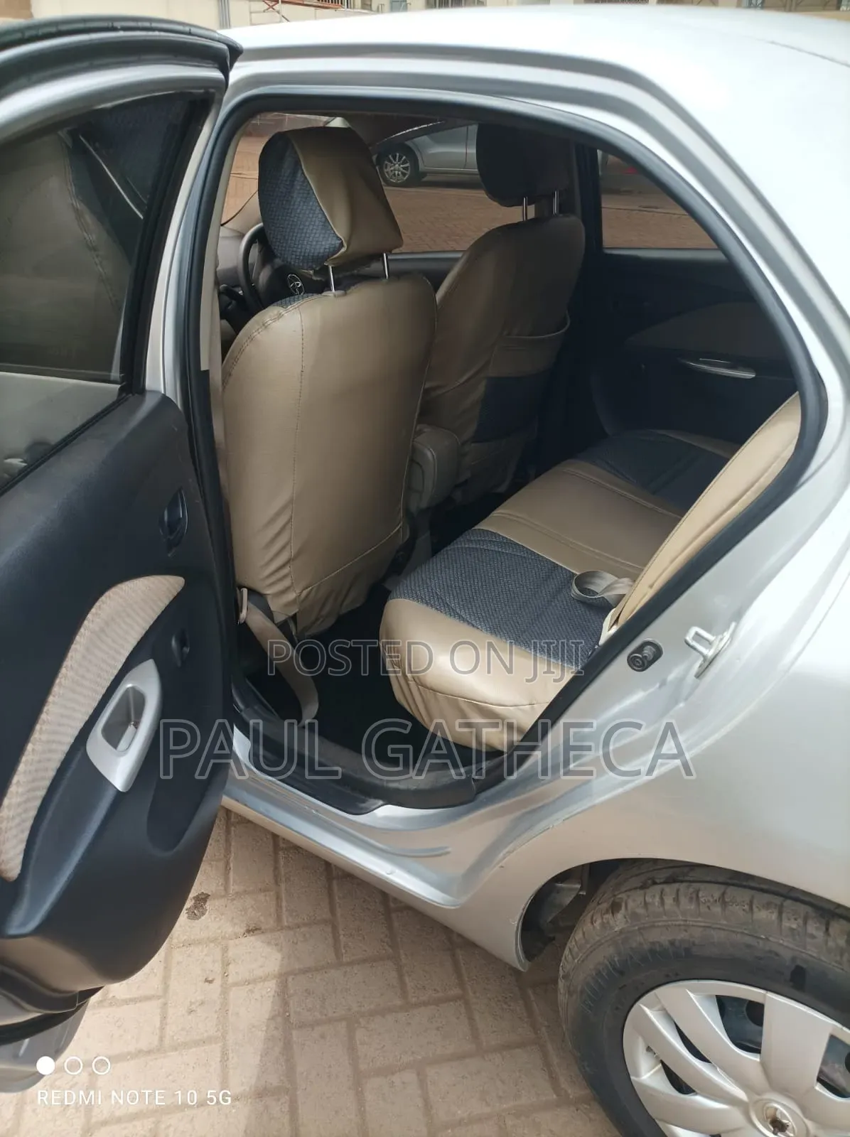 Toyota Belta 2008 Silver