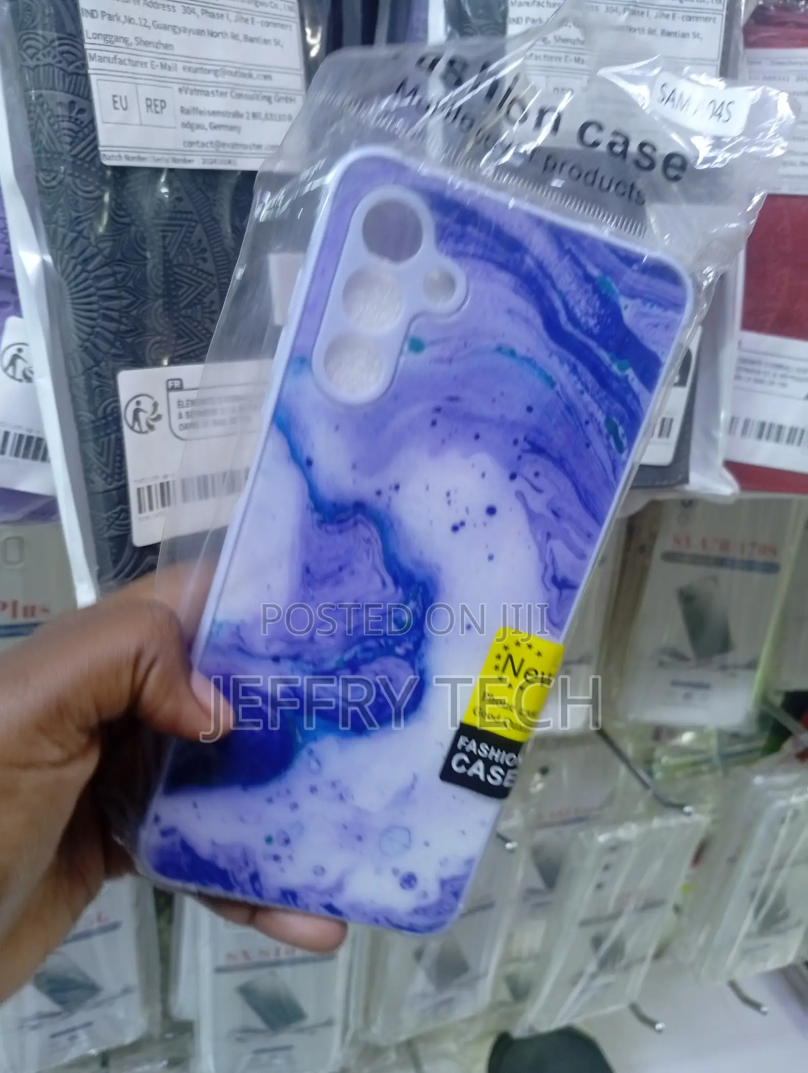 Samsung Galaxy A04s Liquid Marble Pattern Cover