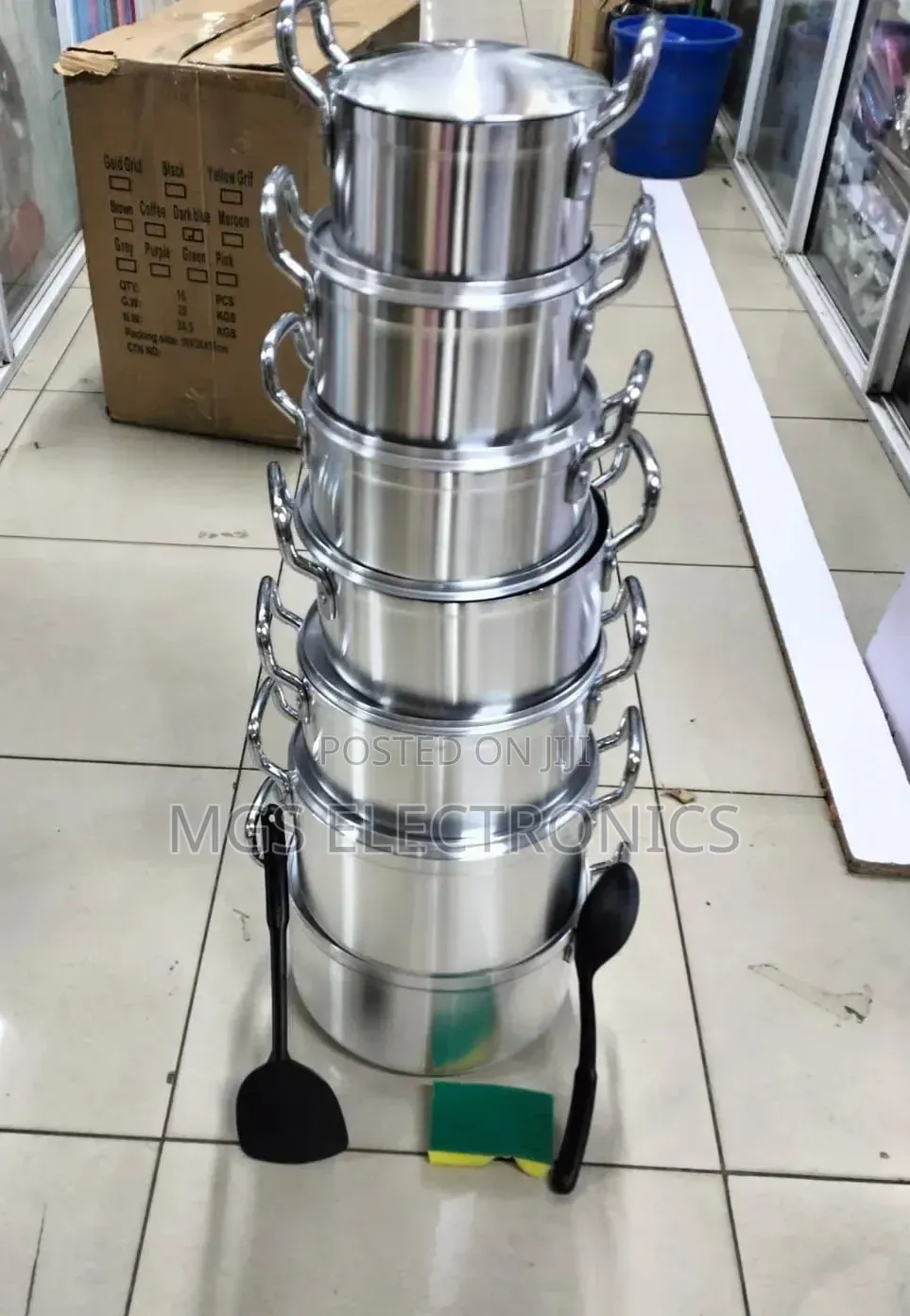 *Tc Stainless Steel Cookware Set*