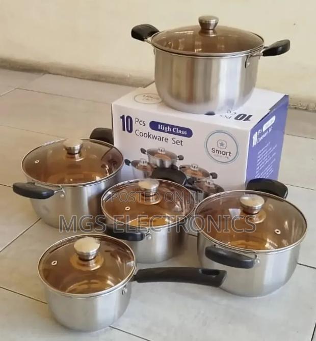 10 Ocs Stainless Cookware
