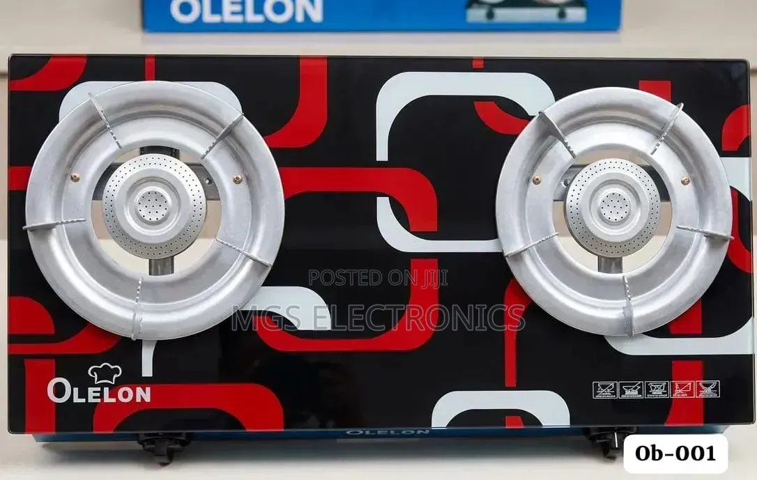 Olelon 2 Burner Glass Top
Cooker