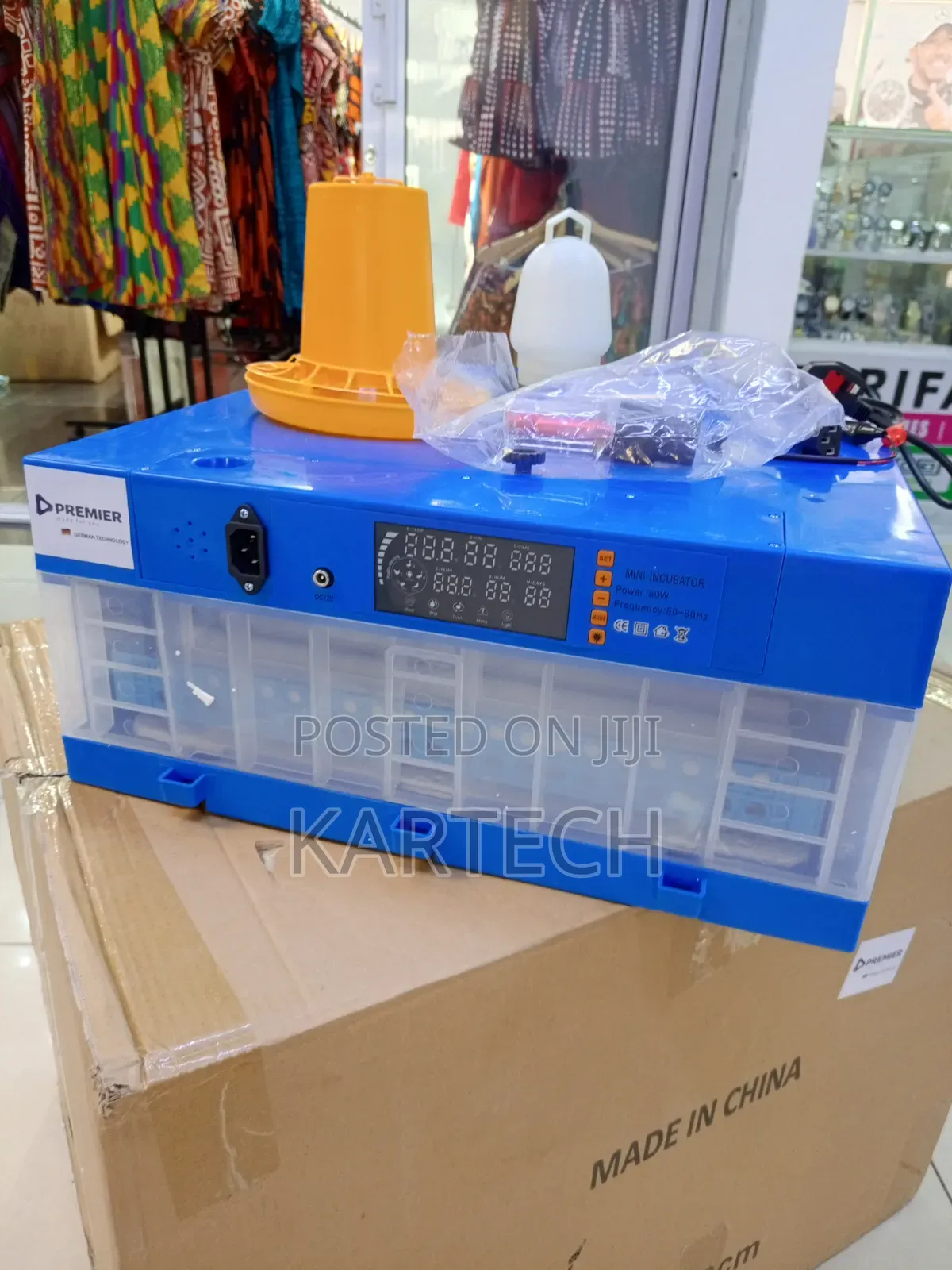 Premier 64 Eggs Automatic Ac/Dc Digital Poultry Egg Incubator