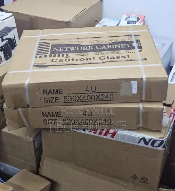 Network Cabinet 4u Rack Enclosure | Wall Mounted It Cctv Rack