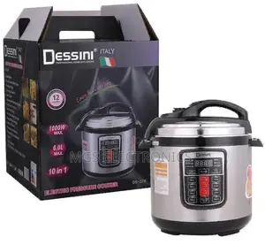 *Bosch and Dessini Electric Pressure Cooker* 6 Litres 1000w