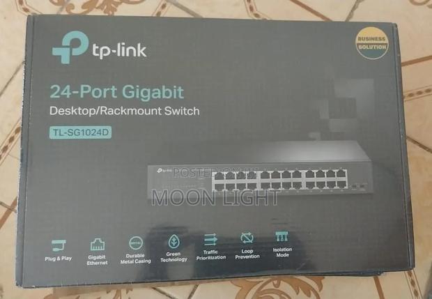 Tp Link 24-Port Gigabit Tl-Sg1024d Desktop - Rackmount Switch