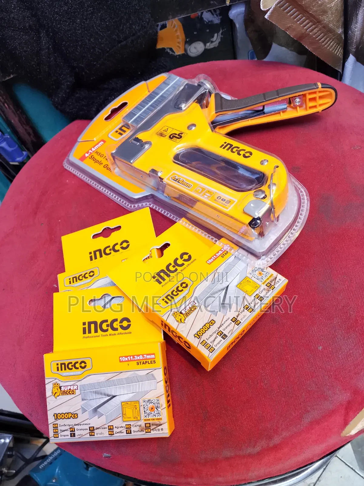 Brand New Ingco Staple Gun With Staple Pins Availabe