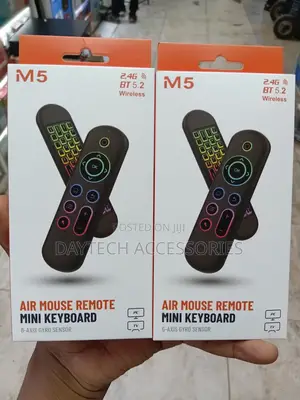 This Is an M5 Air Mouse Remote With a Mini Keyboard