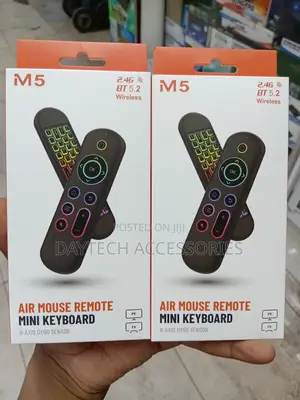 This Is an M5 Air Mouse Remote With a Mini Keyboard