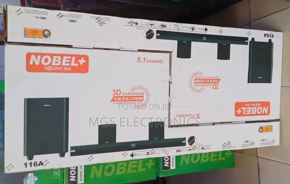 5.1 Ch Nobel Soundbar