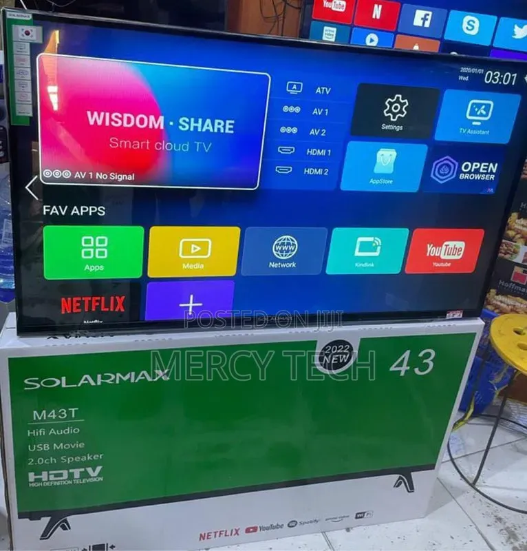 Solarmax 43" Android Qled Tv