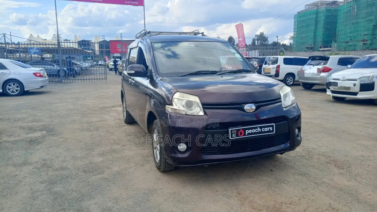 Toyota Sienta 2011 Purple