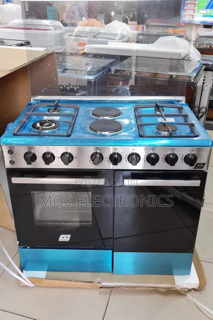 60*90 Starworth 4+2 Stainless Steel Cooker With Electric Oven