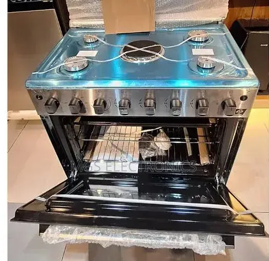 60*90 Starworth 4+1 Stainless Steel Cooker With Electric Oven