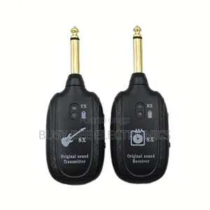 2-in-1 Stereo Audio Guitar System 2 Pickup Receiver And Transmitter