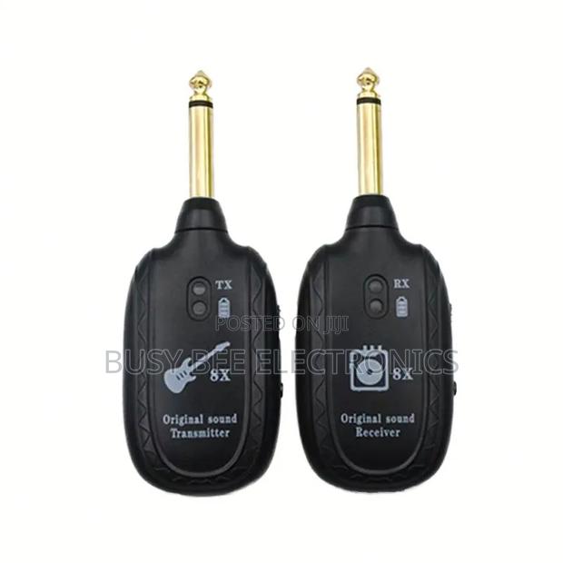 2-in-1 Stereo Audio Guitar System 2 Pickup Receiver And Transmitter - thumbnail 2