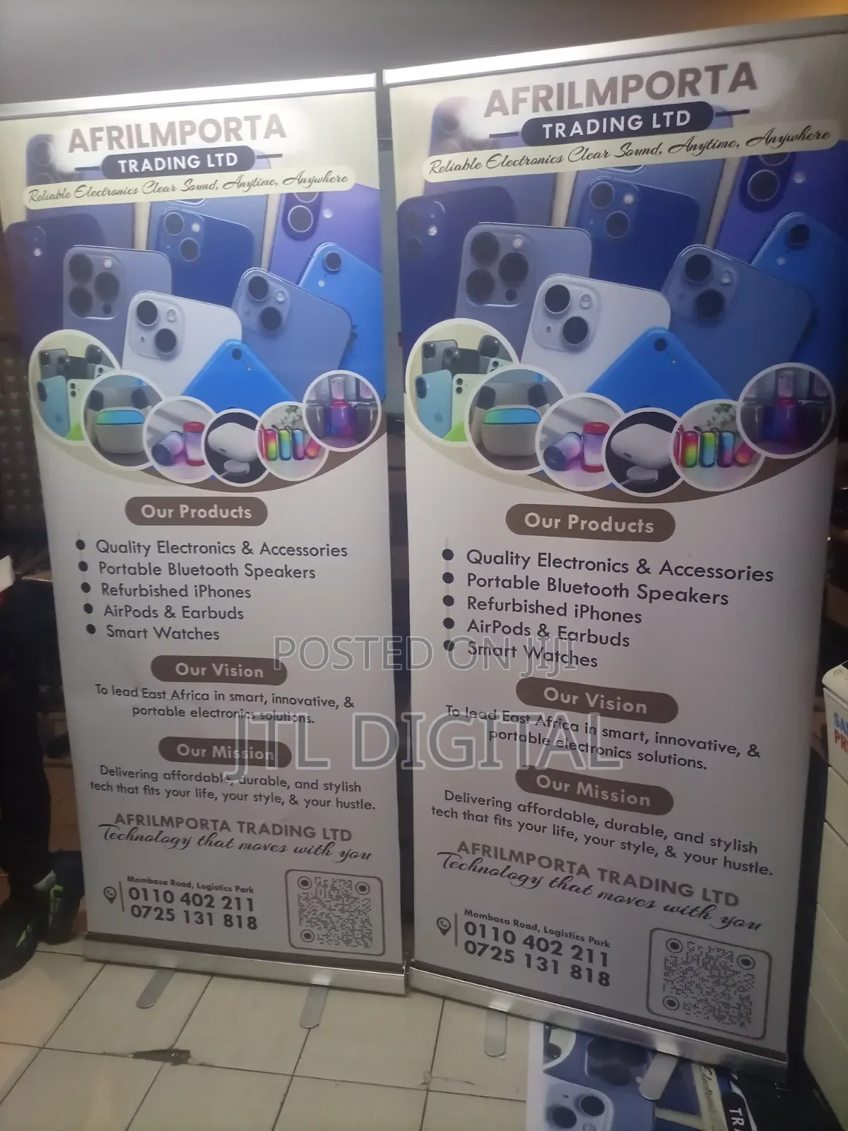 Exhibition Roll-Up Banner Displays