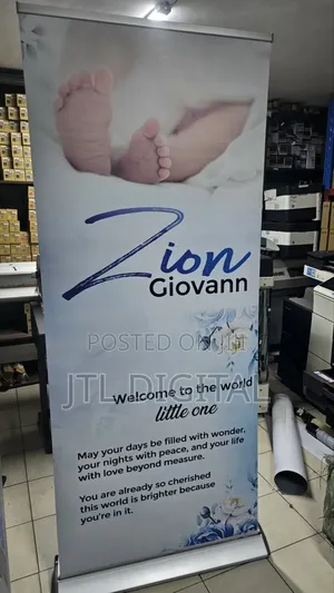Customized Promotional Roll-Up Banners